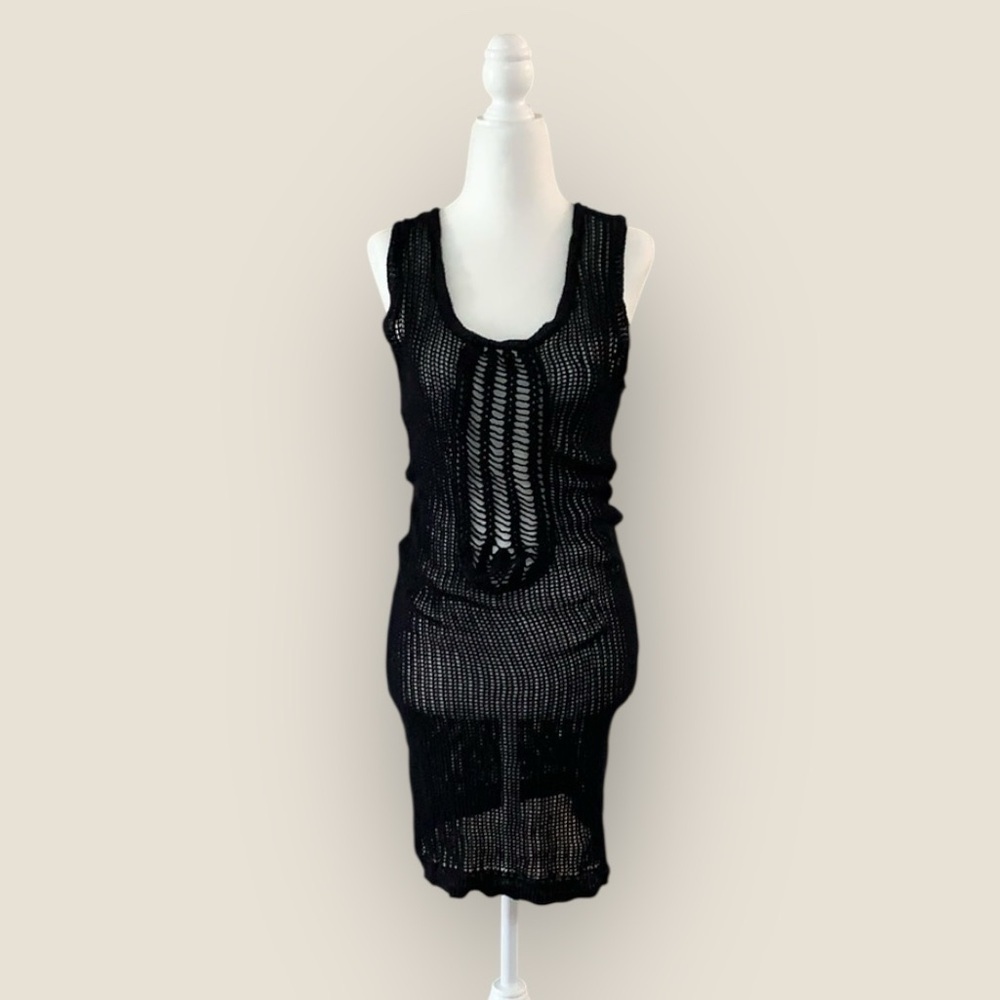 SAM & TATI: Boho crochet coverup - Size S